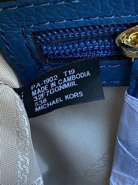 michael kors made in china|Michael Kors made in cambodia.